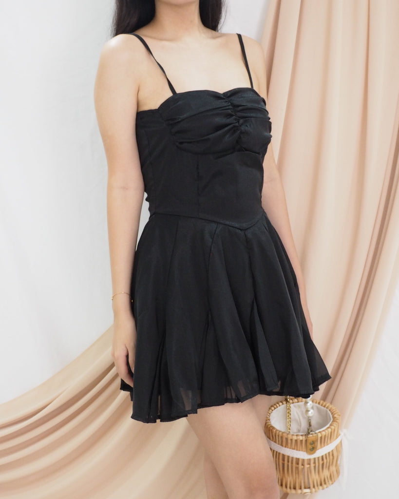 Amita Bustier Dress (BLACK)